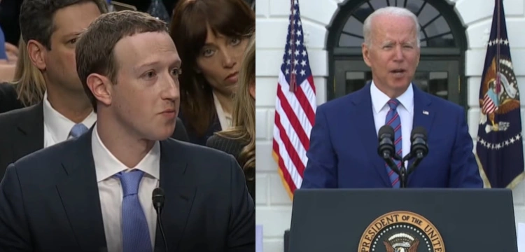Cenzurą na Facebooku kieruje Joe Biden?