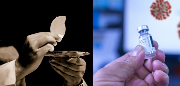 Włoski biskup zabronił niezaszczepionym księżom udzielać Komunii św.