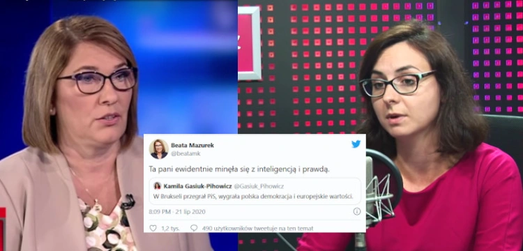 Beata Mazurek bezlitosna dla Gasiuk-Pihowicz: ,,Minęła się z inteligencją’’