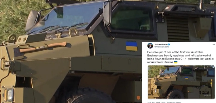 Australijskie transportery opancerzone już gotowe dla Ukrainy