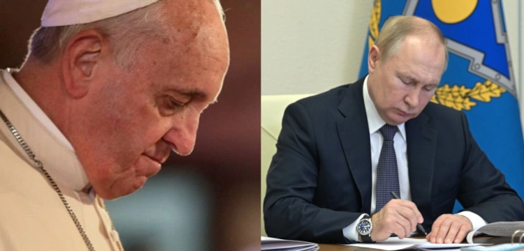 Włoskie media: Putin trzykrotnie odmówił Franciszkowi w sprawie ewakuacji cywili 
