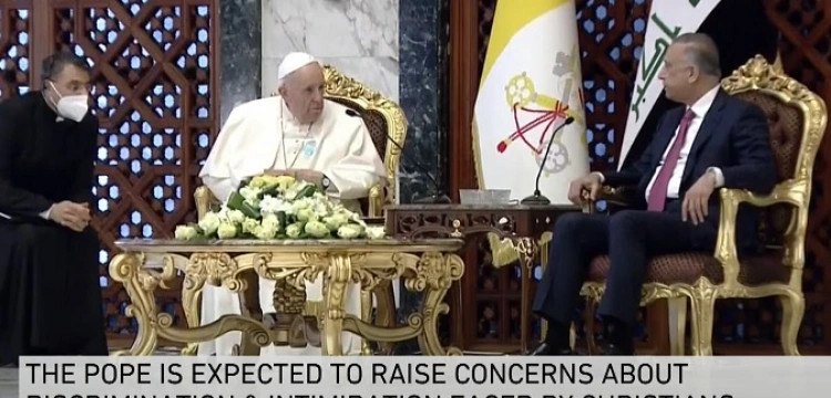Franciszek w Iraku mówił dziś o Janie Pawle II i wspólnej modlitwie o pokój