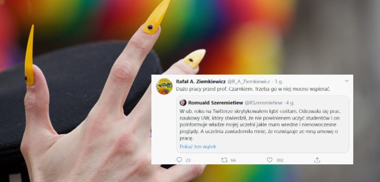 Prof. Szeremietiew skrytykował LGBT. Został zwolniony z pracy