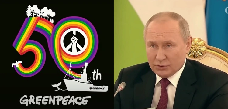 Putin rekami Greenpeace atakuje polska energetykę