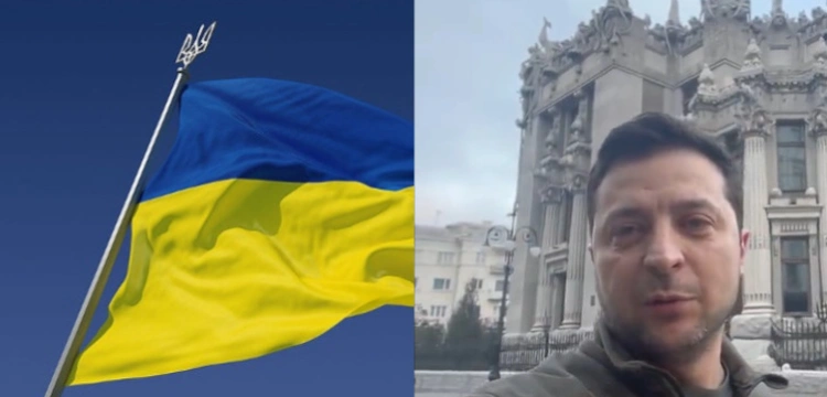 Kijów utrzymany, Zełenski osobiście kieruje obroną! Ukraińcy odpierają putinowskich bandytów 