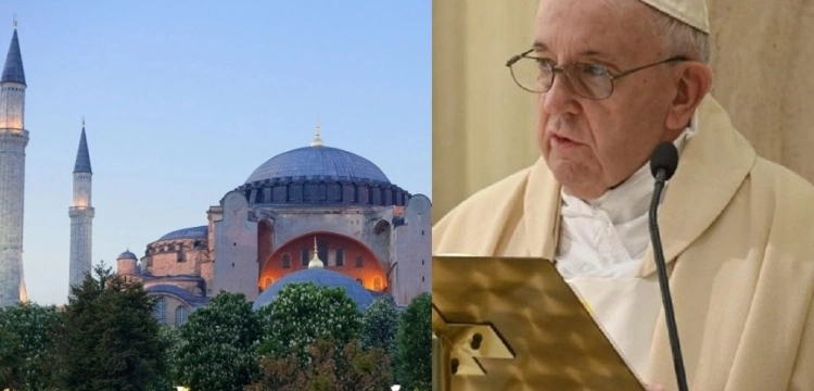 Papież: Myślę o Hagia Sophia i jestem bardzo zasmucony