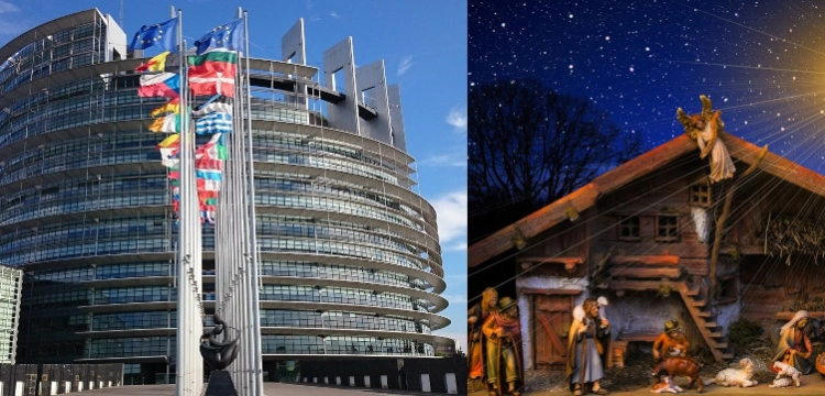 PE za obraźliwą uznał… szopkę bożonarodzeniową