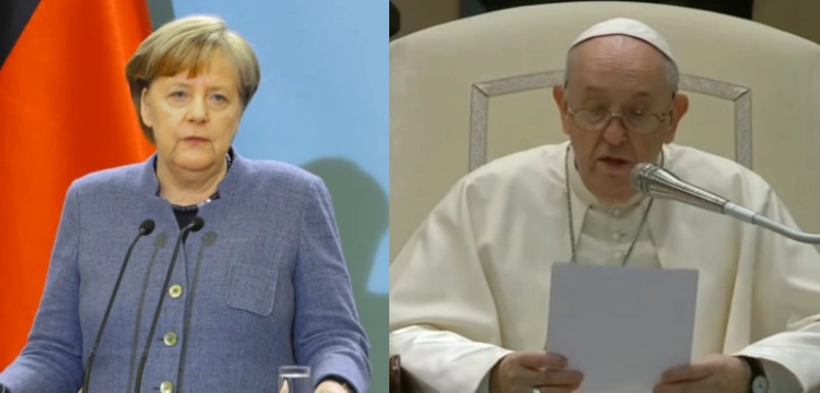 Merkel będzie modlić się z papieżem o pokój 