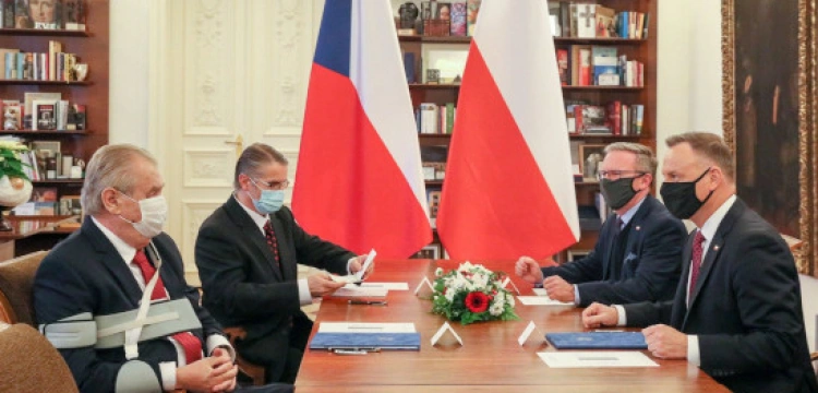 Prezydent Duda: Na to nie można się zgodzić! Prezydent Czech: Wspieramy Polskę!