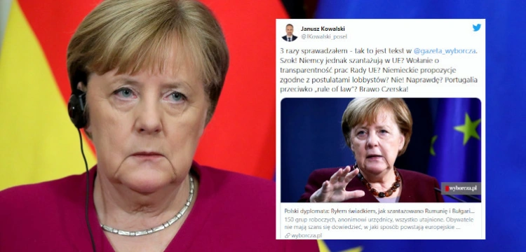 Niewiarygodne! ,,GW’’ pisze o szantażu Niemiec w UE