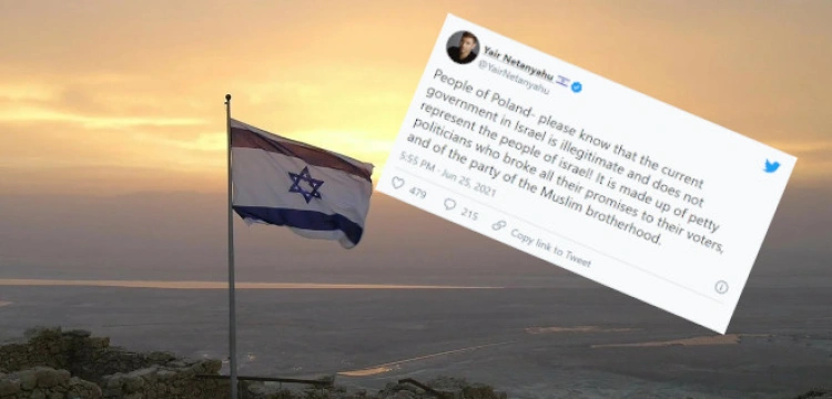 ,,Obecny rząd w Izraelu jest bezprawny…’’. Syn Benjamina Netanjahu zwraca się do Polaków