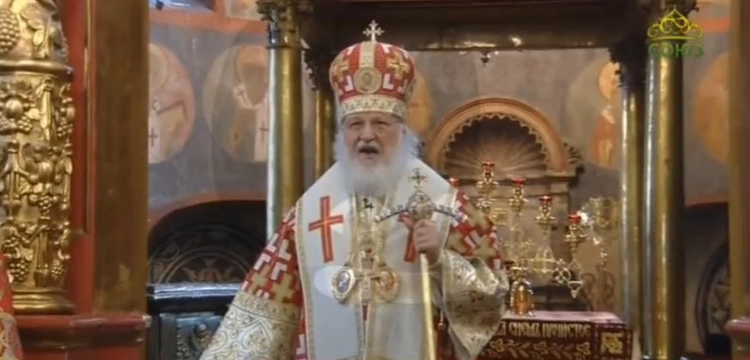 KE chce objąć sankcjami patriarchę Moskwy. Cyryl straci majątek?