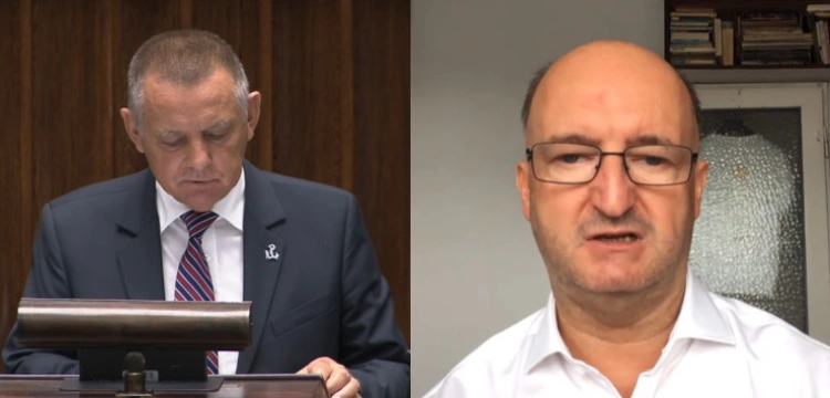 ,,Zdrada państwa’’. Banaś miał wyjaśnić wysłanie delegacji do Mińska. Nie stawił się na posiedzeniu komisji