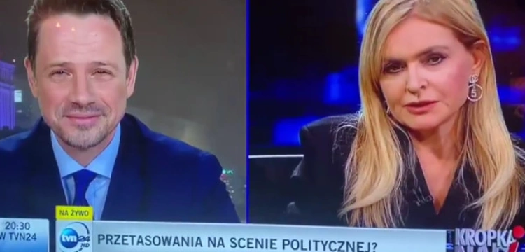 Olejnik wyśmiała Trzaskowskiego. Polityk zlikwiduje TVN?