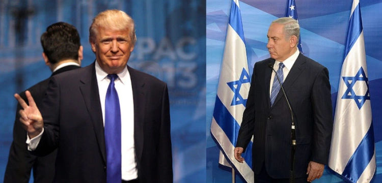 Trump o byłym premierze Izraela: J***ć go