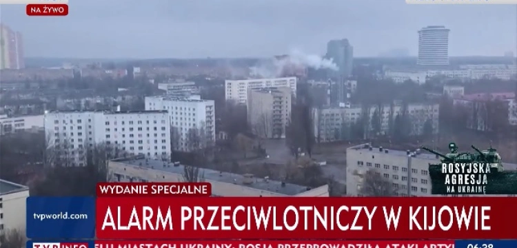 [Wideo] Agencja Reutera: Ostrzał w okolicy Lwowa 