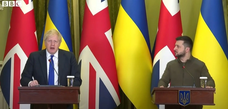 Boris Johnson: Jeśli Moskwa użyje broni nuklearnej, Londyn kontratakuje