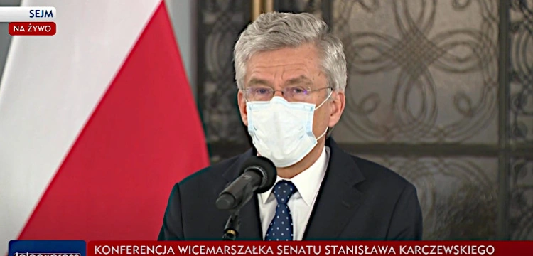 Stanisław Karczewski rezygnuje. PiS rekomenduje Marka Pęka na wicemarszałka Senatu