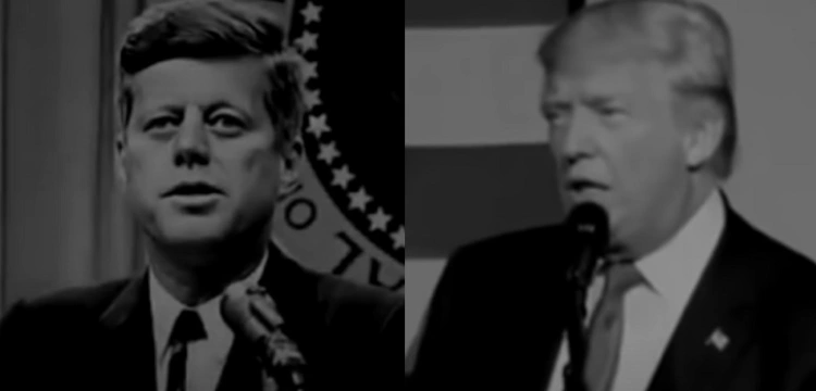 Przemówienia D. Trumpa i J.G Kennedy'ego. Dzieli je 55 lat, a co łączy?