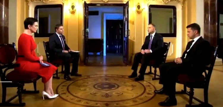 Prezydent Ukrainy: Chcę podziękować Polsce za wsparcie, które otrzymujemy 