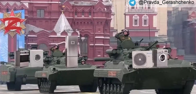 [Wideo] Tak internauci kpią z 9-majowej defilady „zwycięstwa” w Moskwie