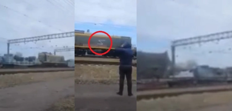 Ukraina. Ukraińcy wysadzili rosyjski pociąg pancerny