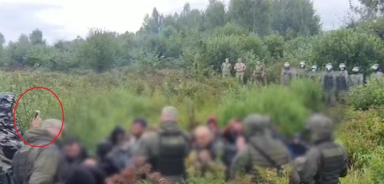 [Wideo] Litwa ujawnia manipulację Białorusinów: produkują film, na którym pogranicznicy biją imigrantów