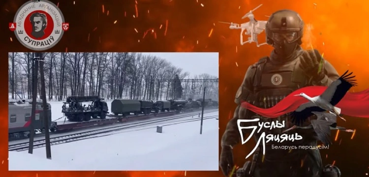 [Wideo] „Lecące bociany” zaatakowały i uszkodziły rosyjską infrastrukturę kolejową