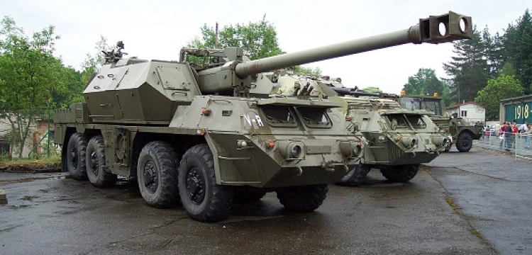 Czeskie armatohaubice 152 mm już na Ukrainie