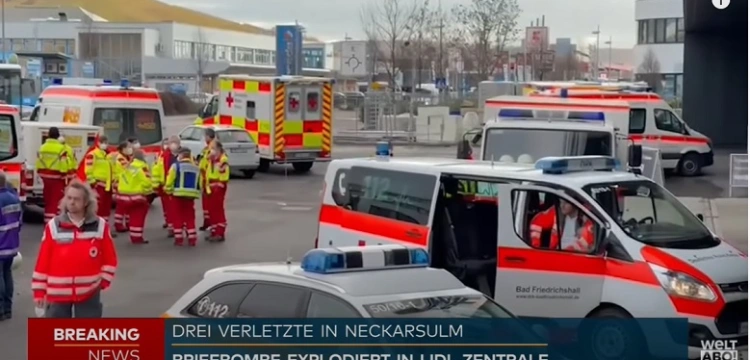 Niemcy. Są ranni w wyniku eksplozji w centrali Lidla