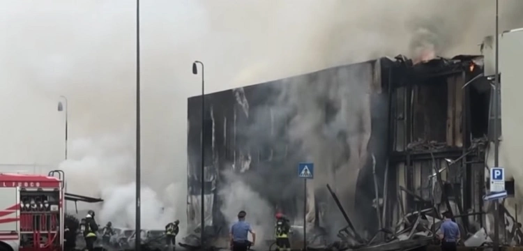 [Wideo] Włochy. Osiem osób zginęło w katastrofie prywatnego samolotu