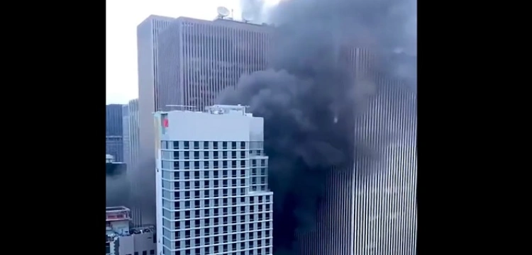[Wideo] Ogromny pożar na Manhattanie 
