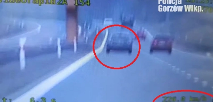 [Wideo] Szokująca nieodpowiedzialność! Jechał 223 km/h na trasie S3, bo... chciał przepalić EGR