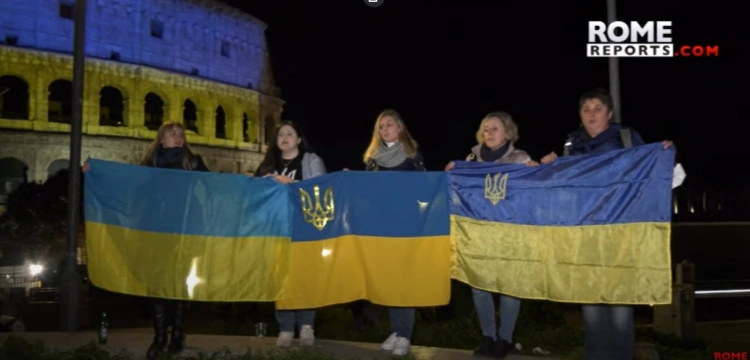 Rzym. Ukrainka i Rosjanka razem w paieskiej Drodze Krzyżowej? Abp Szewczuk i ambasador Ukrainy interweniują