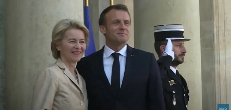 RMF nieoficjalnie: Dziś w Paryżu Macron poprze Polskę w rozmowach z szefową KE
