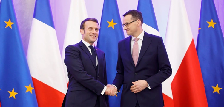 Biznes ważniejszy od praworządności. Francja po stronie Polski w sporze z KE