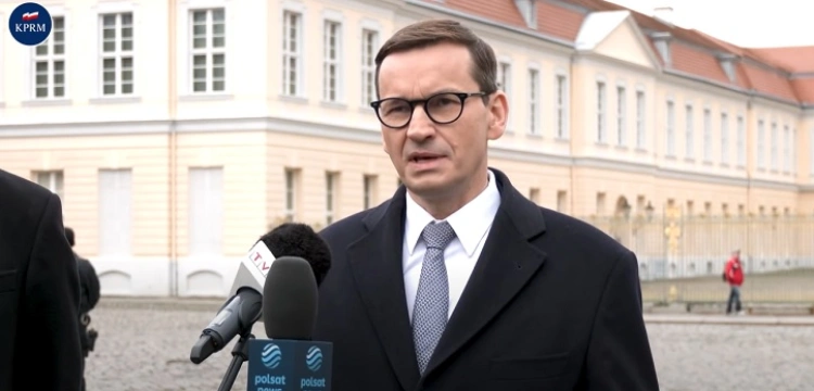 Wygląda na to, że premier Morawiecki wstrząsnął sumieniem kanclerza Scholza