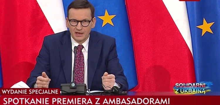 Premier o uchodźcach z Ukrainy: „Polska będzie pomagała wszystkim poszkodowanym”