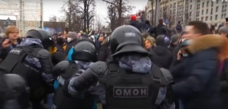 Moskwa. Zatrzymano tysiące obrońców Nawalnego [Wideo]