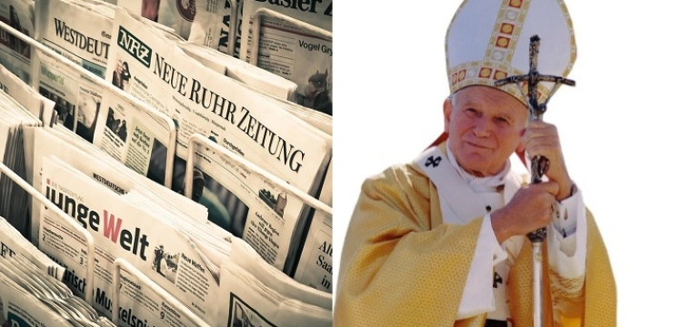 Niemieckie media ,,polskimi ustami'' ponownie atakują św. Jana Pawła II