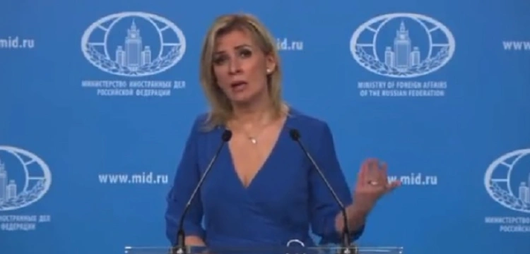 [Wideo] Pijana rzeczniczka Kremla opowiada o barszczu ukraińskim, nazizmie i ksenofobii
