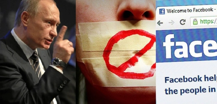 Putin blokuje Facebooka. Zamiast Rosji - ZSRR