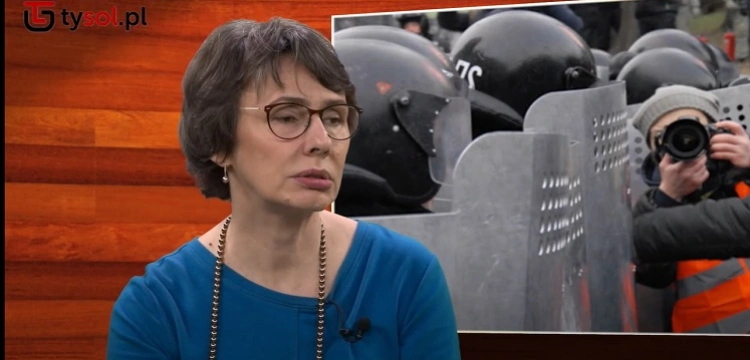 Romaszewska: Dziennikarka Biełsatu i jej mąż trafili do aresztu katowni