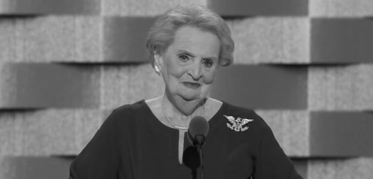 Zmarła Madeleine Albright. Była pierwszą kobietą na stanowisku sekretarza stany USA