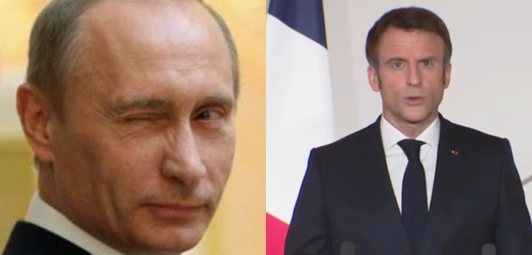 ,,Ta sprzedajna Francja’’. Macron namawia francuskie firmy do pozostania w Rosji 
