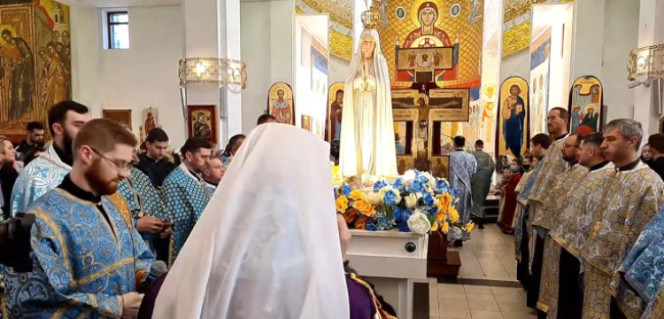 Figura Matki Bożej Fatimskiej jest już we Lwowie
