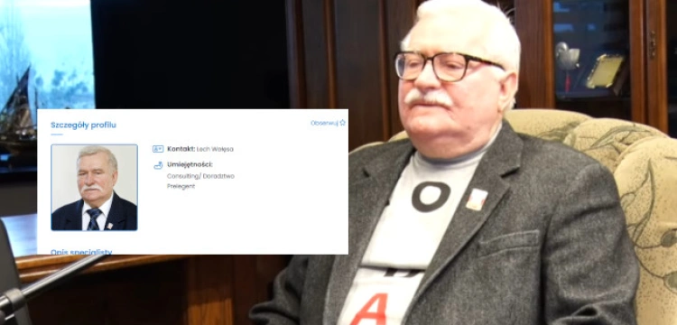 Lech Wałęsa szuka pracy. Spotkanie z byłym prezydentem – 20 tys. zł