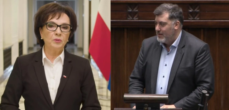 Dziambor chciał ,,ściągnąć ministra’’. Mocna riposta marszałek Witek