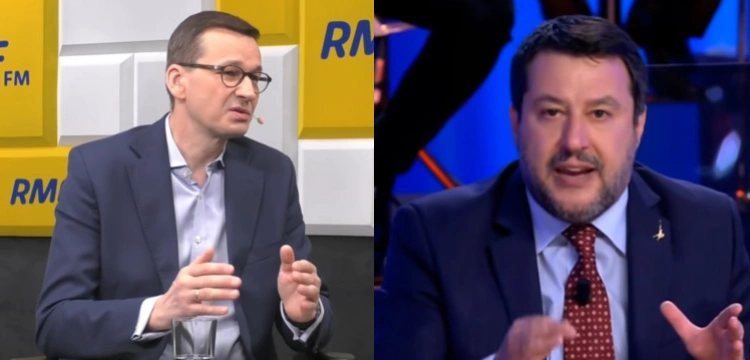 Pandemia, unijne środki i relacje polsko-włoskie. Premier rozmawiał z Matteo Salvinim 