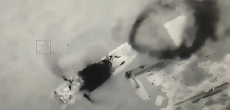 ZOBACZ! Tak wyglądało zniszczenie rosyjskiego okrętu przy Wyspie Węży